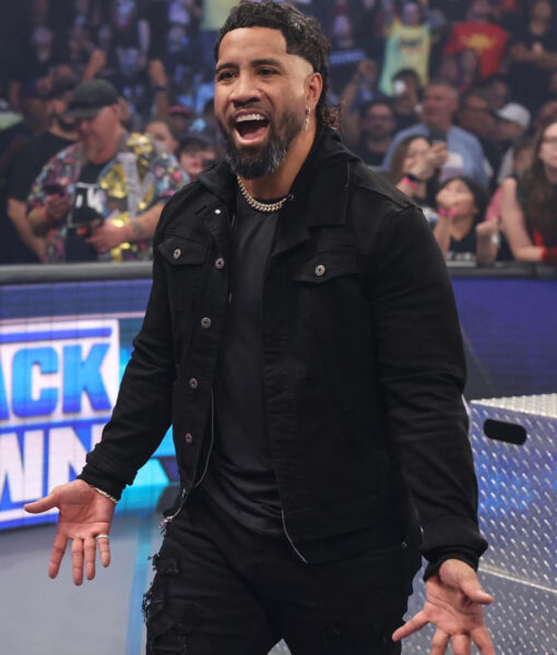 SmackDown 2023 Jey USO Cotton Black Jacket5
