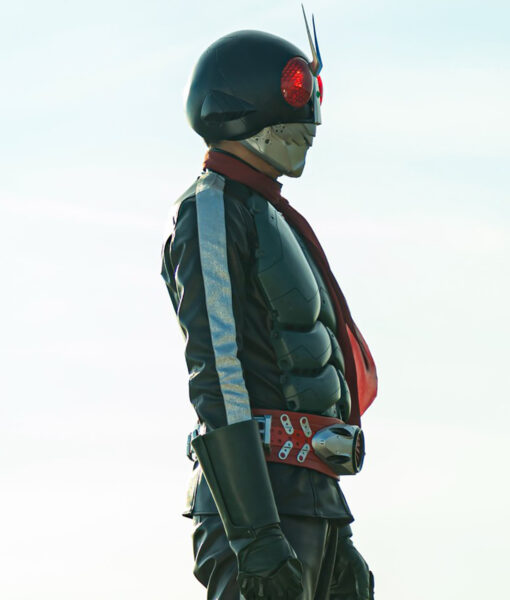 Sôsuke Ikematsu Shin Kamen Rider (Takeshi Hongo) Leather Jacket