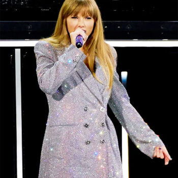 The Eras Tour 2023 Taylor Swift Silver Sequin Blazer