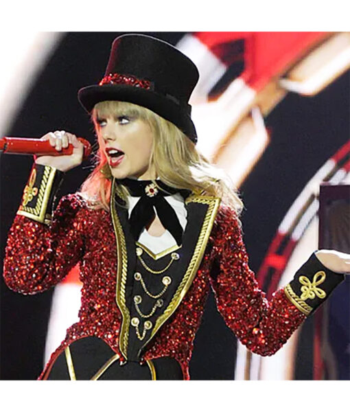 Taylor Swift The Sequin Red Tour Tailcoat