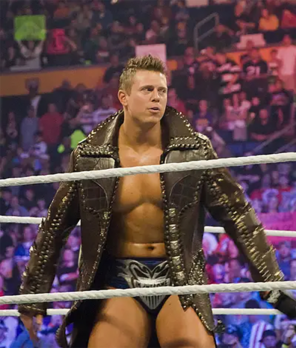 WWE The Miz Studded Leather Jacket3