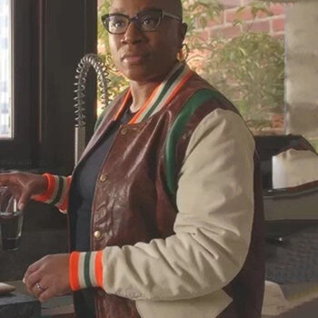 Aisha Hinds 9-1-1 S06 (Henrietta Wilson) Leather Varsity Jacket
