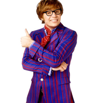 Austin Powers in Goldmember (Mike Myers) Pinstripe Suit