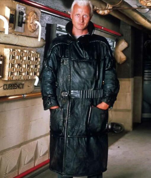 Batty Blade Runner 1982 (Rutger Hauer) Black Leather Coat