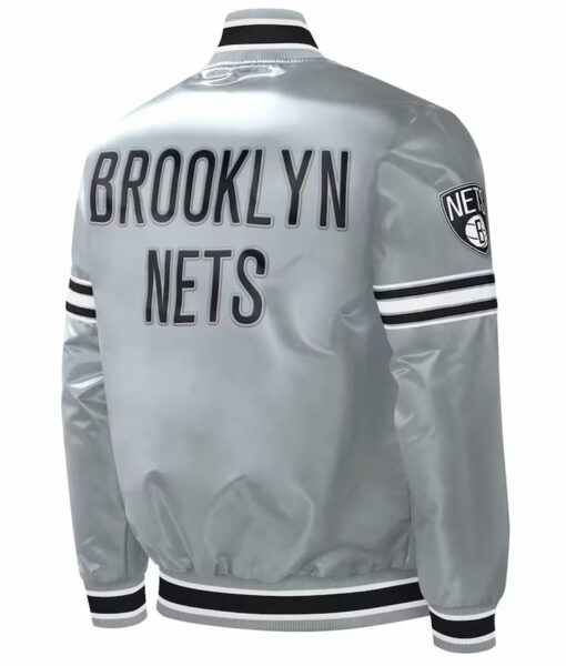 Starter Brooklyn Nets Slider Varsity Jacket
