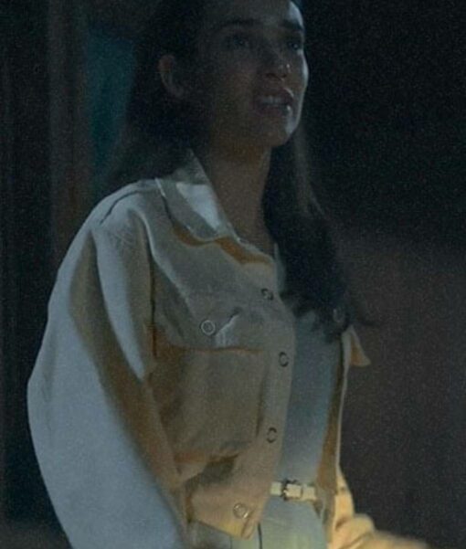Emma Roberts American Horror Story (Brooke Thompson) Yellow Crop Jacket