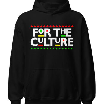 For The Culture Black Pullover Hoodie
