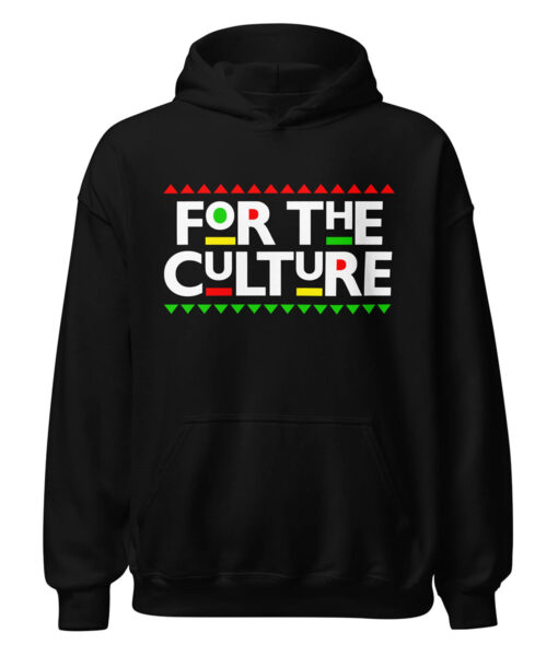 For The Culture Black Pullover Hoodie