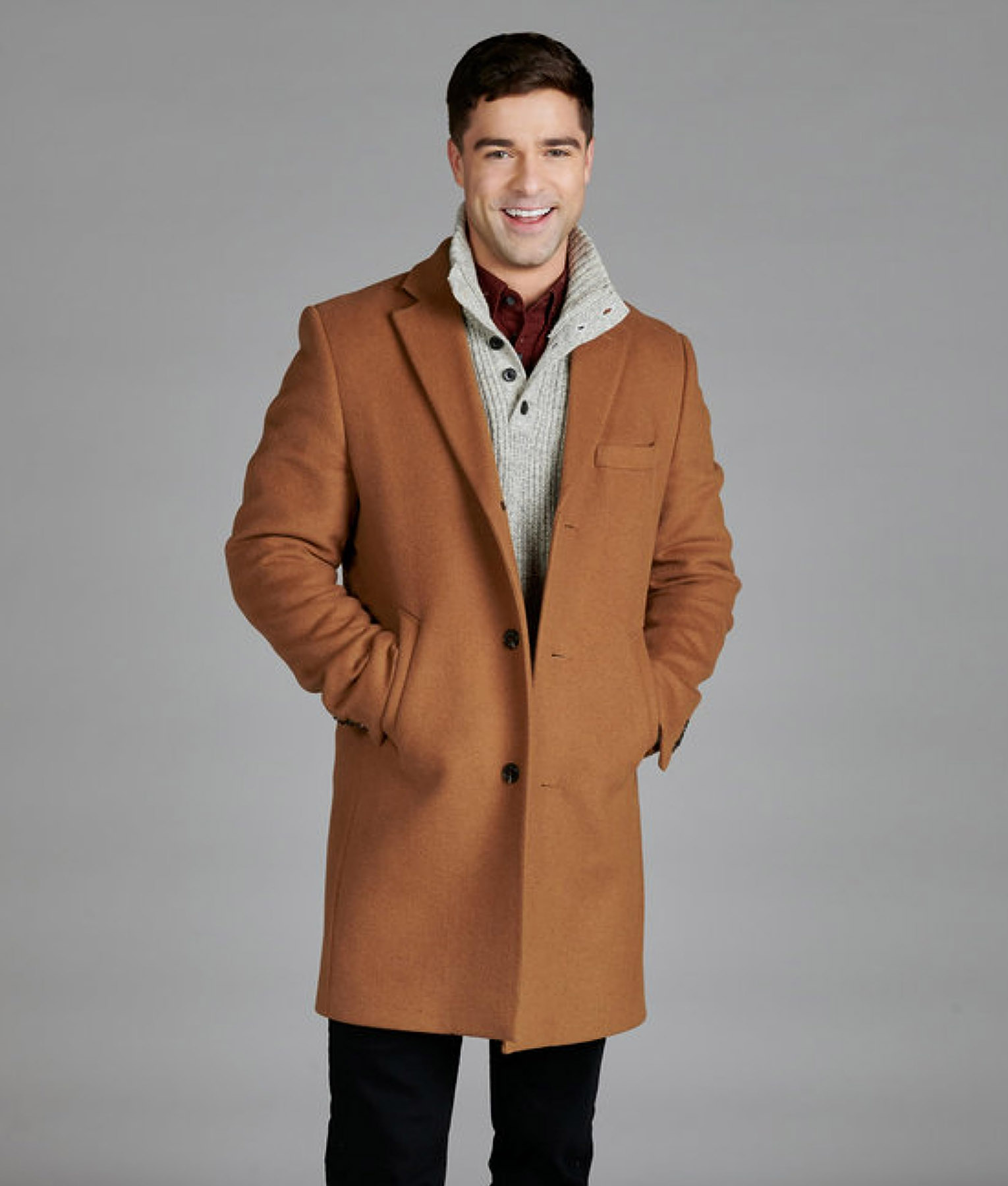 George Welcome To Valentine Brown Coat (2)