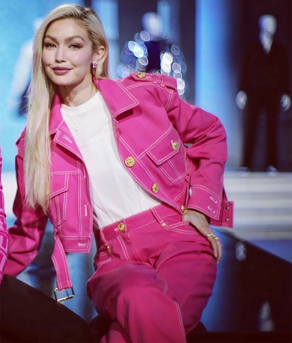 Gigi Hadid Next in Fashion S2 Pink Jacket (1)