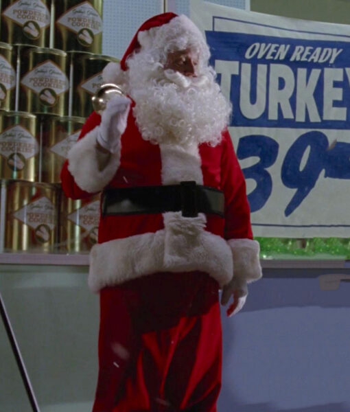 Ian McShane American Horror Story Unholy Night (Leigh Emerson) Santa Suit