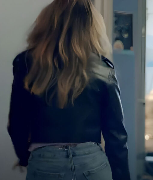 Madison MacIsaac Elevator Game (Izzy Simpson) Leather Jacket