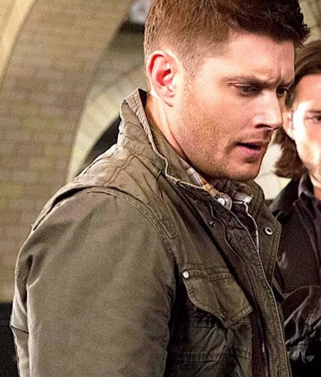 Jensen Ackles Supernatural Green Jacket (5)