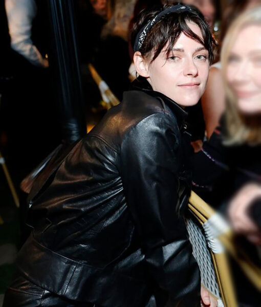 Kristen Stewart Leather Jacket-1