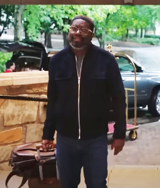 Marcus Vacation Friends Lil Rel Howery Black Bomber Jacket