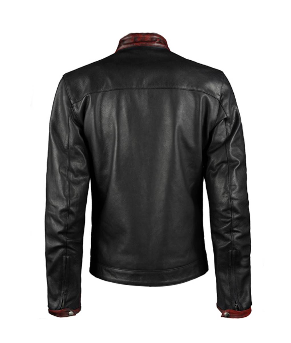 Mens Biker Leather Jacket (1)
