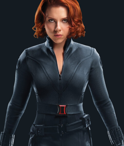 Black Widow Avengers Age Of Ultron (Natasha) Black Jacket