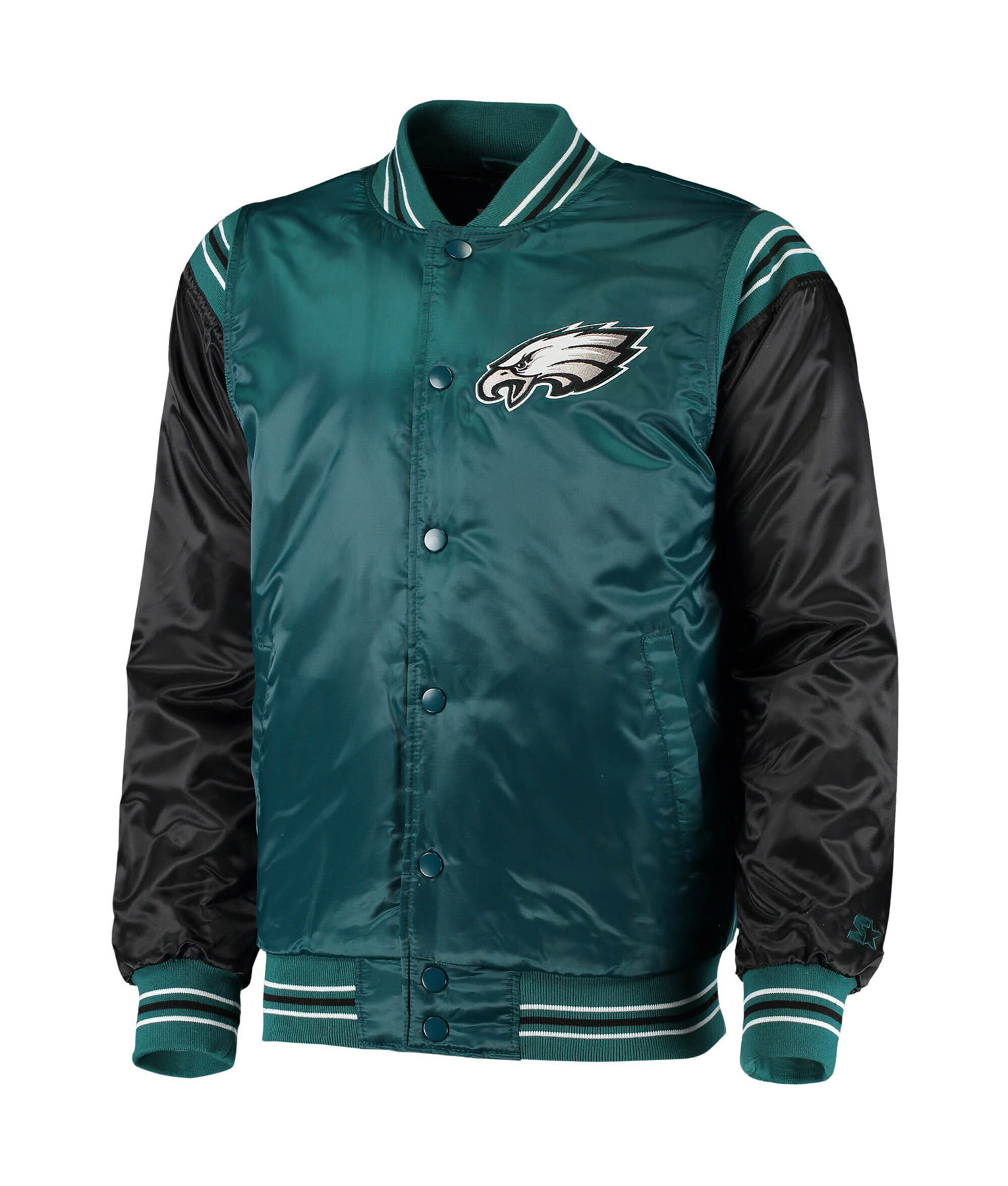 P Eagles Green Varsity Jacket (4)