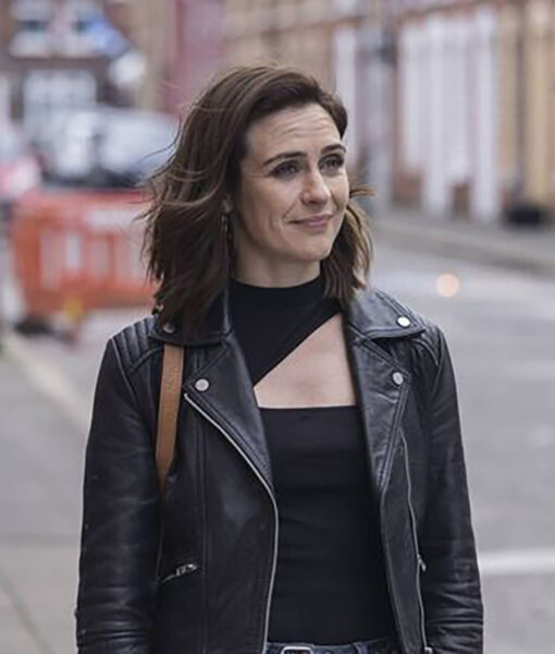 Roisin Gallagher The Lovers (Janet) Black Leather Jacket