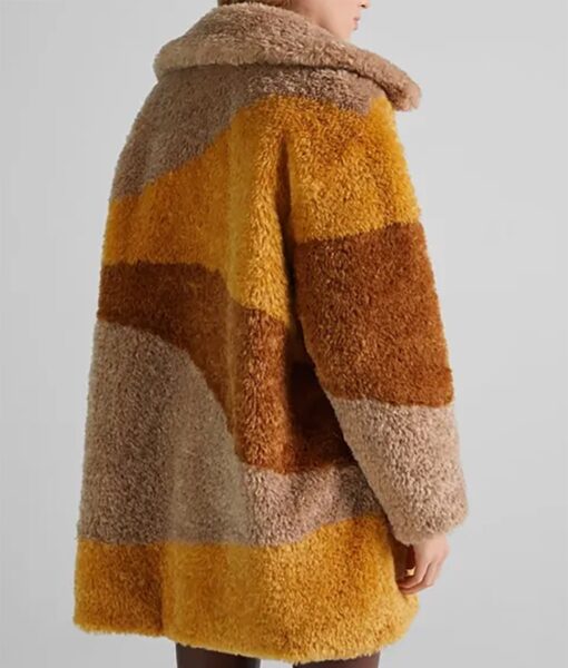 Roisin Gallagher The Lovers (Janet) Short Brown Fur Coat