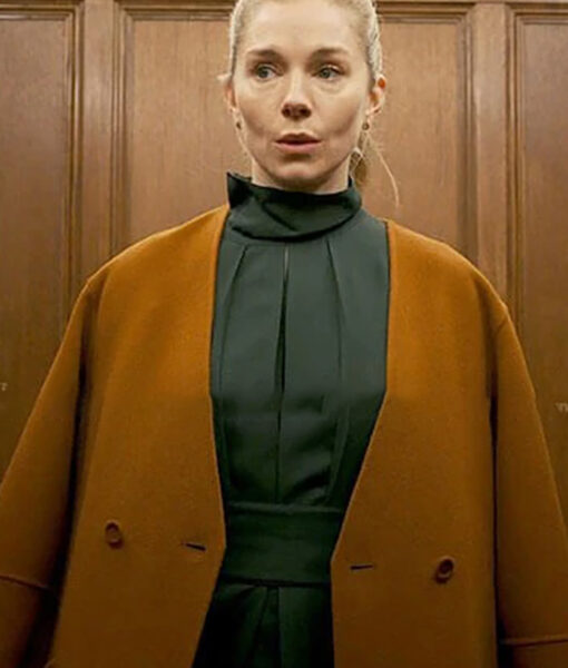 Anatomy Of A Scandal Sienna Miller Orange Trench Coat
