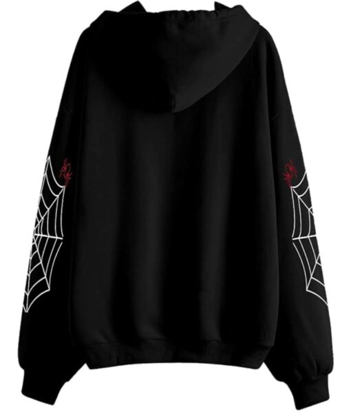 Spider Man Far From Home Black Hoodie5