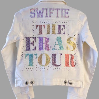 Taylor Swift The Eras Tour Swiftie White Jacket