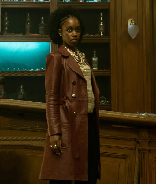 Jessica Allain The Continental From the World of John Wick (Lou) Leather Coat