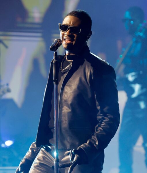 iHeartRadio Living Black Usher Black Leather Jacket-4