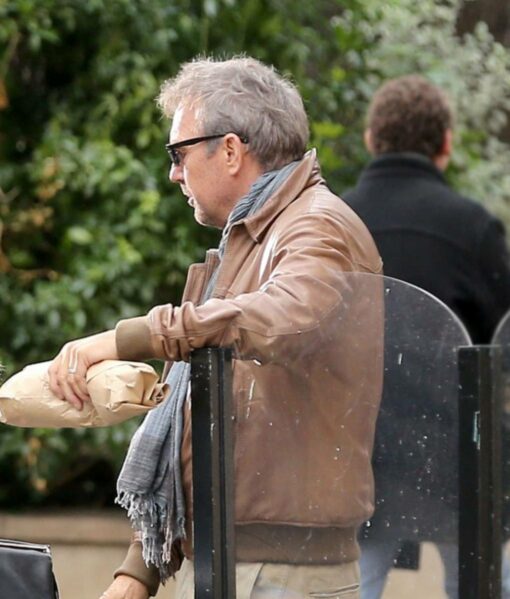 Ethan Renner 3 Days To Kill (Kevin Costner) Leather Jacket