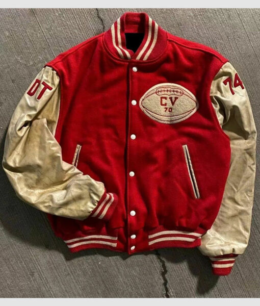 1970s Champions CV 70 Red Varsity Jacket