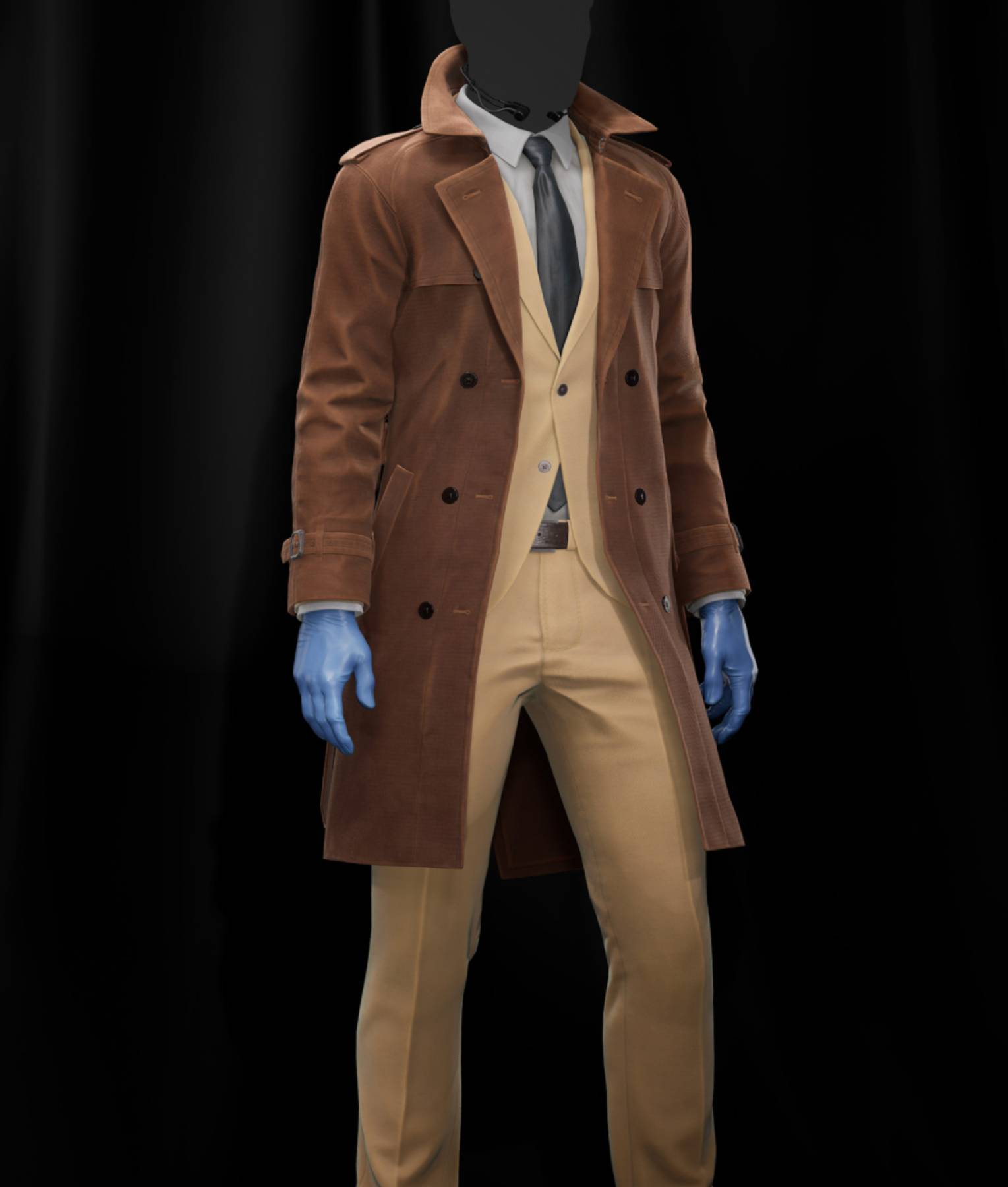 Dallas Payday 3 Brown Leather Coat (1)