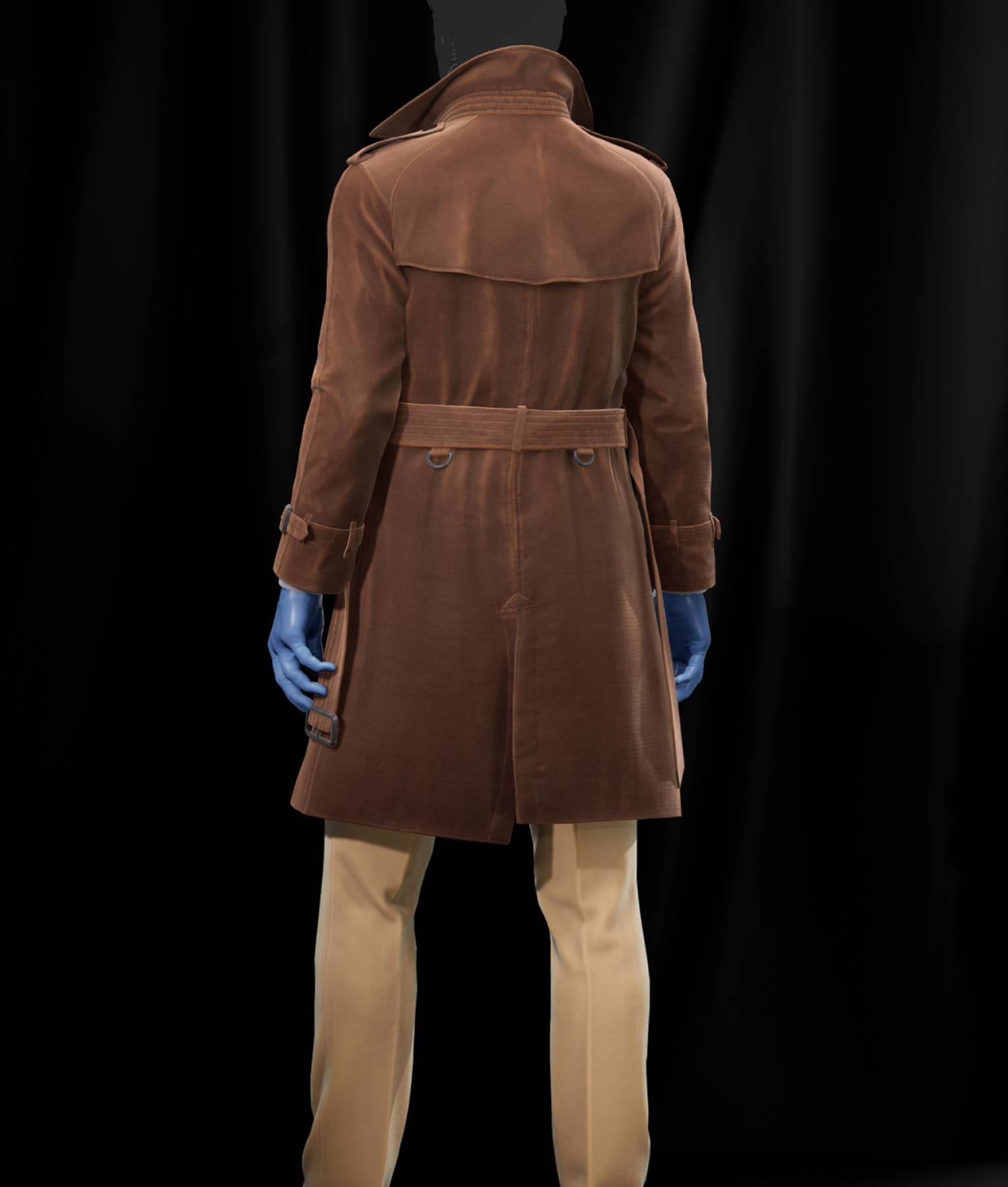 Dallas Payday 3 Brown Leather Coat (2)