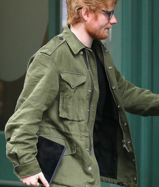 Ed Sheeran Sumotherhood Green Jacket-3