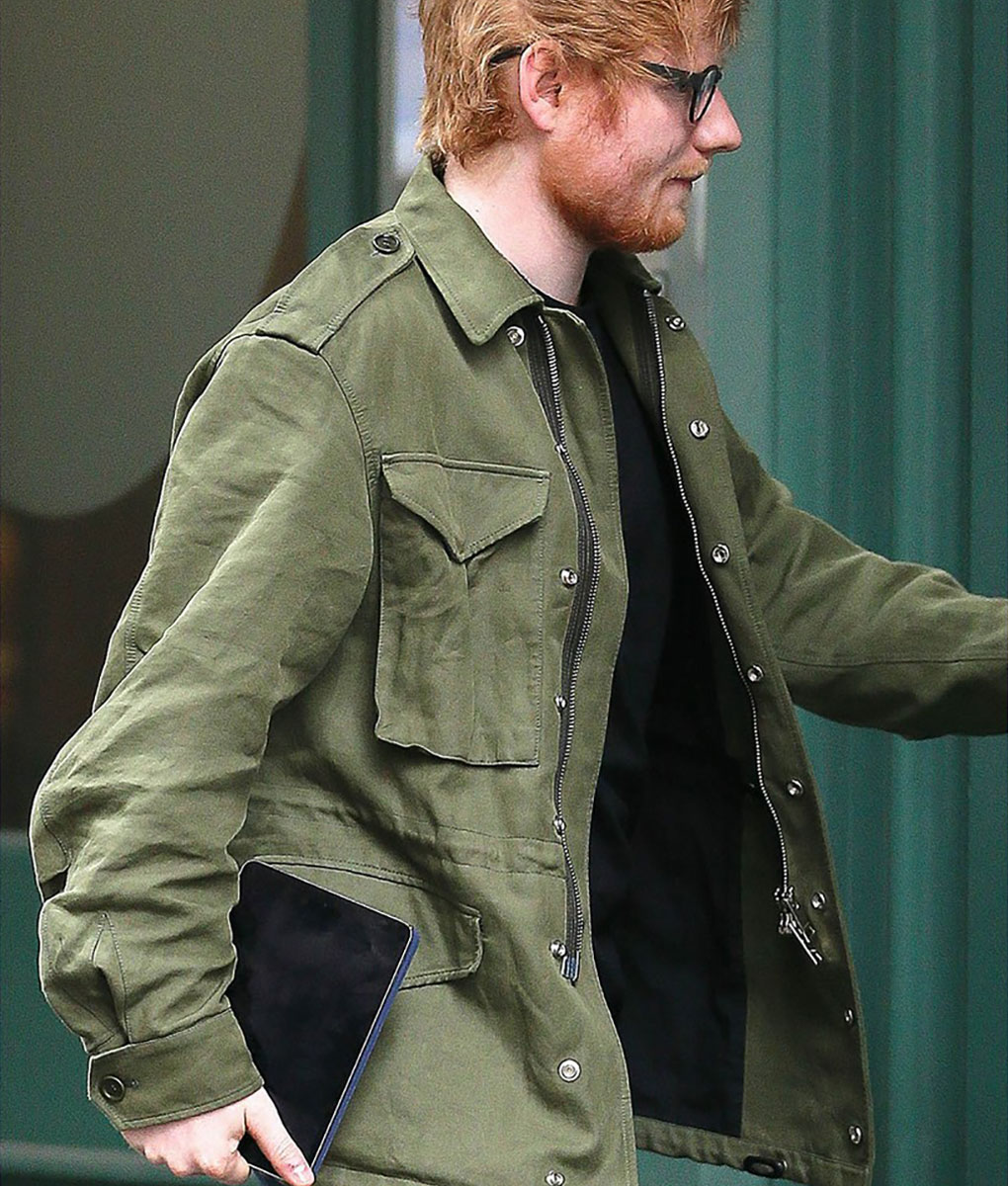Ed Sheeran Green Jacket (2)
