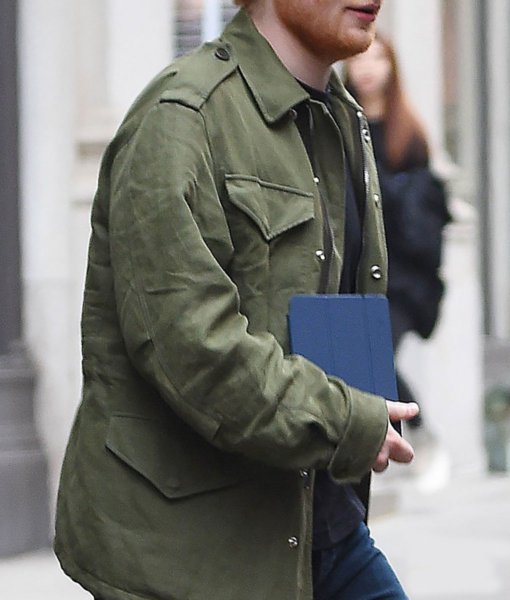 Ed Sheeran Green Jacket (4)