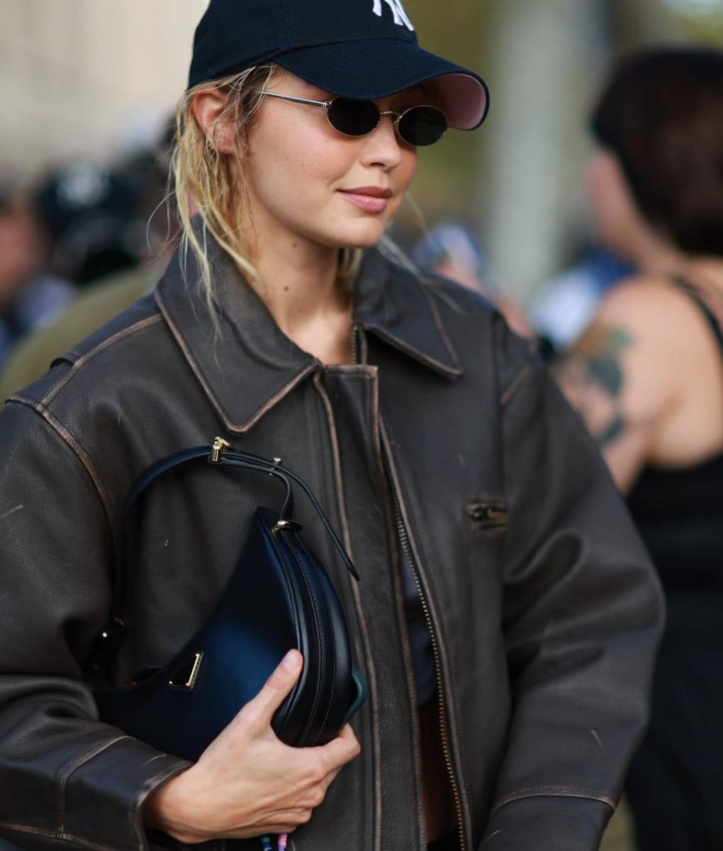 Gigi Hadid Leather Jacket (6)