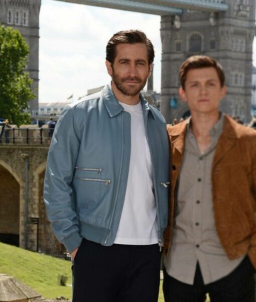 Jake Gyllenhaal Spiderman Far From Home (Quentin Beck) Leather Jacket