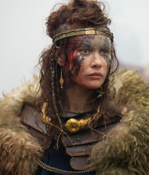 Olga Kurylenko Boudica Queen of War Fur Cloak-4