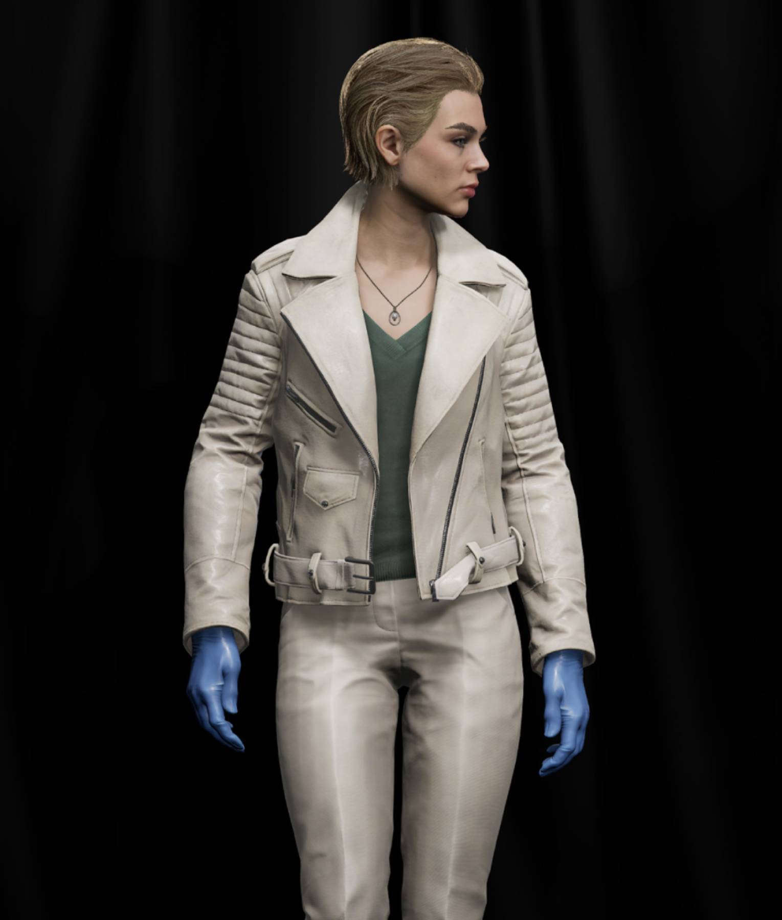 Pearl Payday 3 White Leather Jacket (1)