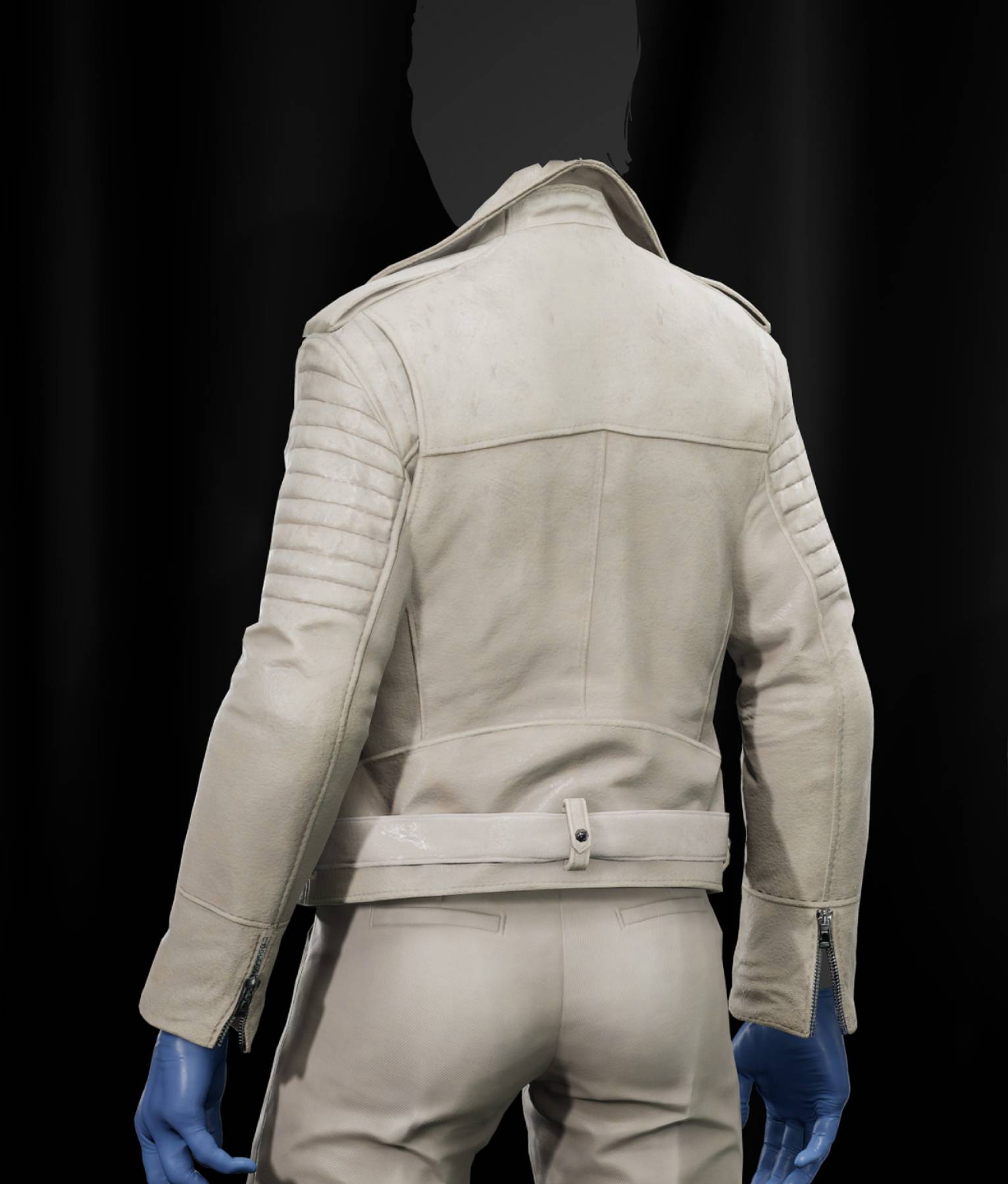 Pearl Payday 3 White Leather Jacket (5)