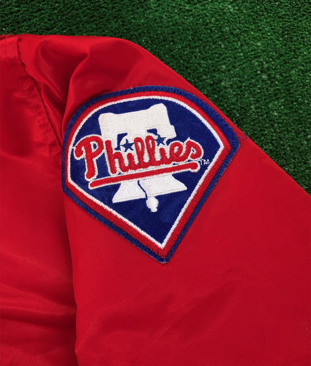 Phillies Red Bomber Starter jacket (1)