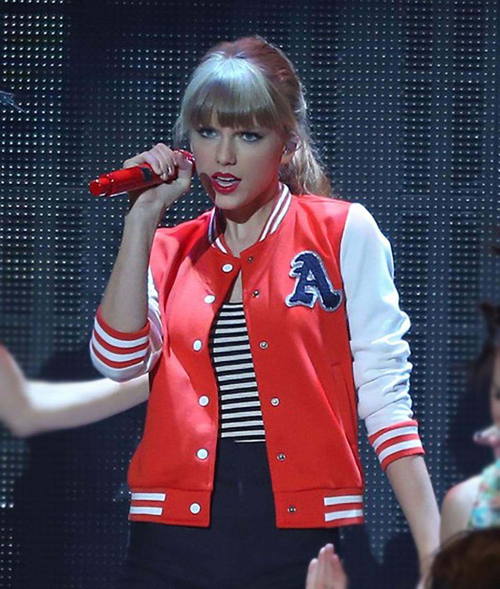 Taylor Swift Red Varsity Jacket (3)