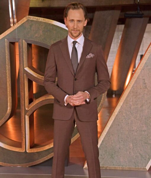 Loki Tom Hiddleston Brown Suit-4