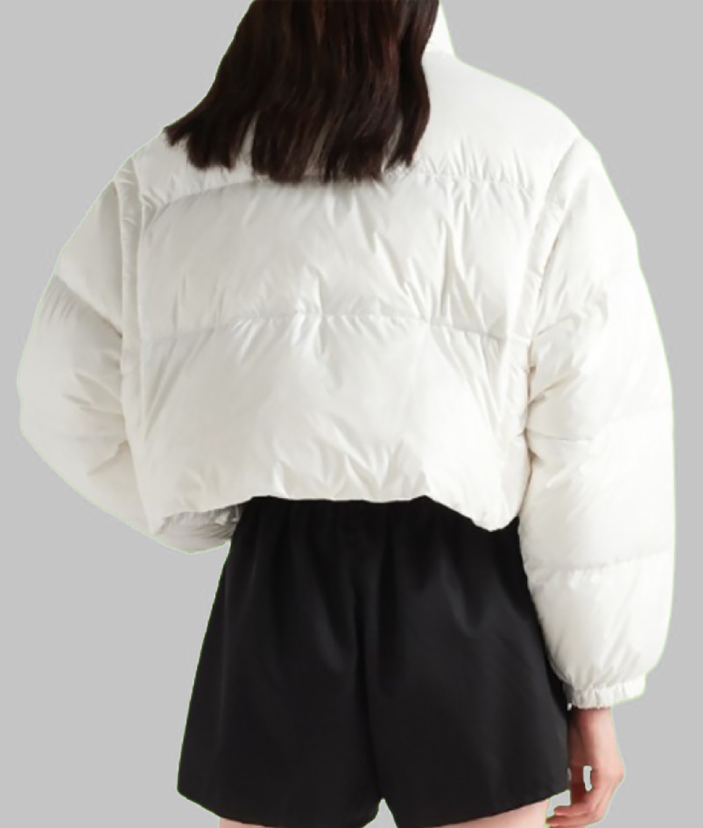 Brittany Mahomes White Puffer Jacket (1)