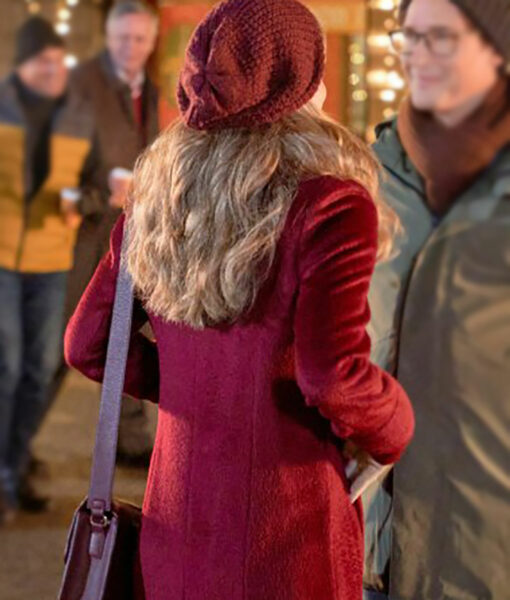 Charlotte A Not So Royal Christmas (Brooke D'Orsay) Velvet Red Coat