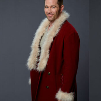 Chris Catch Me If You Claus (Luke Macfarlane) Red Coat