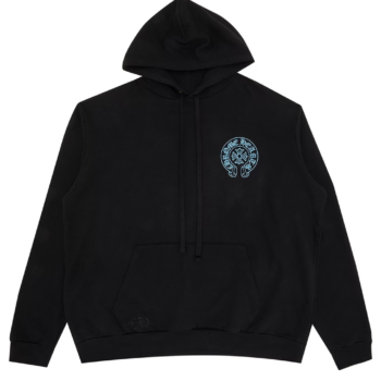 Chrome Hearts Online Exclusive Blue Pullover Hoodie