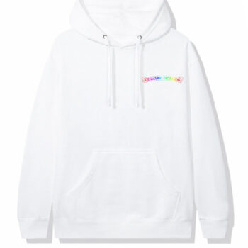 Chrome Hearts Peace and Love White Pullover Hoodie