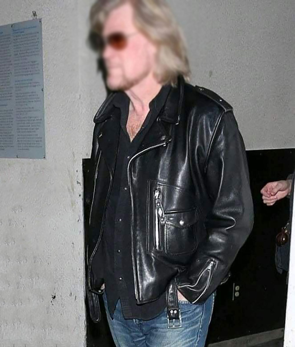 Daryl Hall Black Leather Jacket (2)